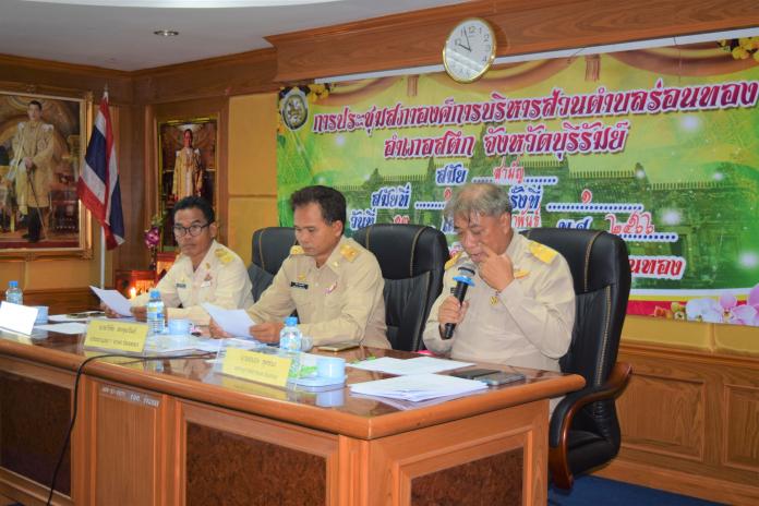 ประชุมสภาองค์การบริหารส่วนตำบลร่อนทอง สมัยสามัญ สมัยที่ 1 ครั้ีงที่ 1/2566