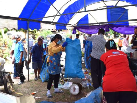 กิจกรรม "Mol Wate Bank Week"มหาดไทย ปักธงประกาศความสำเร็จ 1 องค์กรปกครองส่วนท้องถิ่น 1 ธนาคารขยะ