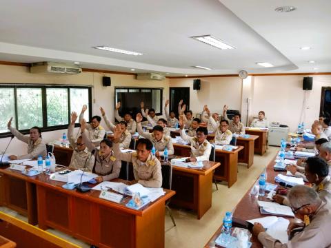 การประชุมสภาองค์การบริหารส่วนตำบลร่อนทอง สมัยวิสามัญ สมัยที่ 2 ประจำปี พ.ศ. 2567