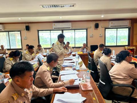ประชุมสภาองค์การบริหารส่วนตำบลร่อนทอง สมัยสามัญ สมัยที่ ๓ ครั้งที่๑ ประจำปี พ.ศ.๒๕๖๙ ณ ห้องประชุม องค์การบริหารส่วนตำบลร่อนทอง อำเภอสตึก จังหวัดบุรีรัมย์