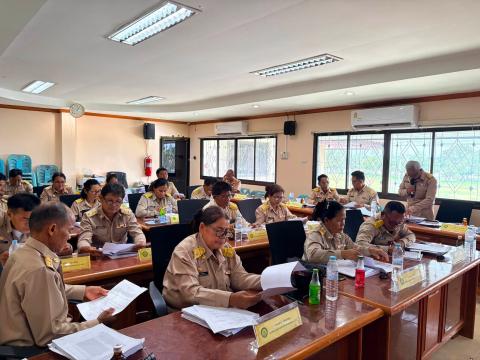 ประชุมสภาองค์การบริหารส่วนตำบลร่อนทอง สมัยสามัญ สมัยที่ ๓ ครั้งที่๑ ประจำปี พ.ศ.๒๕๖๙ ณ ห้องประชุม องค์การบริหารส่วนตำบลร่อนทอง อำเภอสตึก จังหวัดบุรีรัมย์
