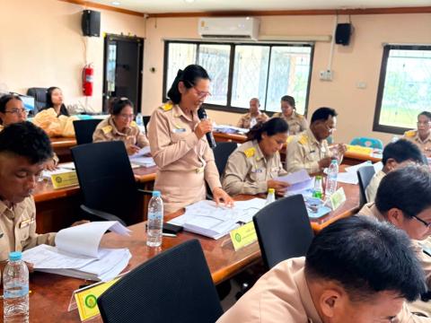 ประชุมสภาองค์การบริหารส่วนตำบลร่อนทอง สมัยสามัญ สมัยที่ ๓ ครั้งที่๑ ประจำปี พ.ศ.๒๕๖๙ ณ ห้องประชุม องค์การบริหารส่วนตำบลร่อนทอง อำเภอสตึก จังหวัดบุรีรัมย์