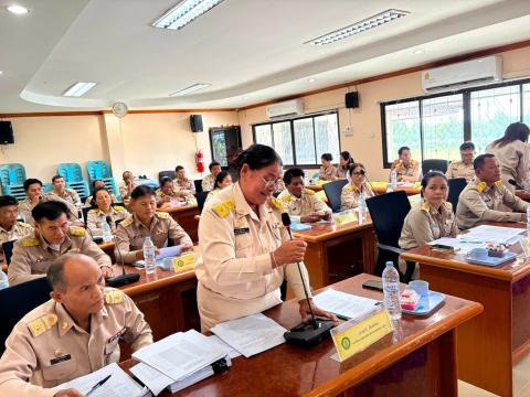 ประชุมสภาองค์การบริหารส่วนตำบลร่อนทอง สมัยสามัญ สมัยที่ ๓ ครั้งที่๒ ประจำปี พ.ศ.๒๕๖๙