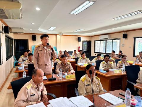 ประชุมสภาองค์การบริหารส่วนตำบลร่อนทอง สมัยสามัญ สมัยที่ ๓ ครั้งที่๒ ประจำปี พ.ศ.๒๕๖๙