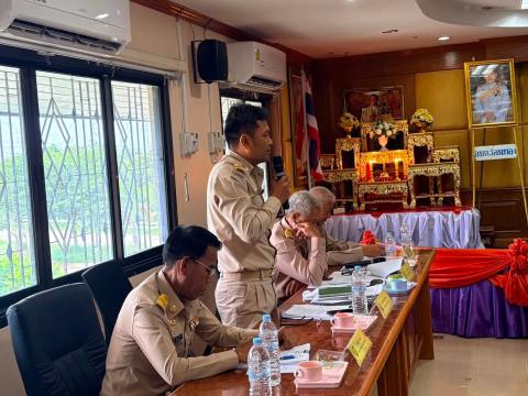 ประชุมสภาองค์การบริหารส่วนตำบลร่อนทอง สมัยสามัญ สมัยที่ ๓ ครั้งที่๒ ประจำปี พ.ศ.๒๕๖๙