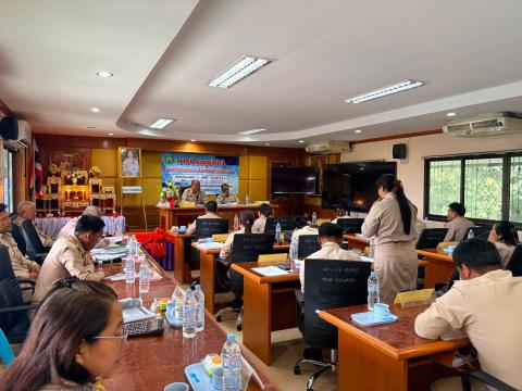 ประชุมสภาองค์การบริหารส่วนตำบลร่อนทอง สมัยสามัญ สมัยที่ ๓ ครั้งที่๒ ประจำปี พ.ศ.๒๕๖๙