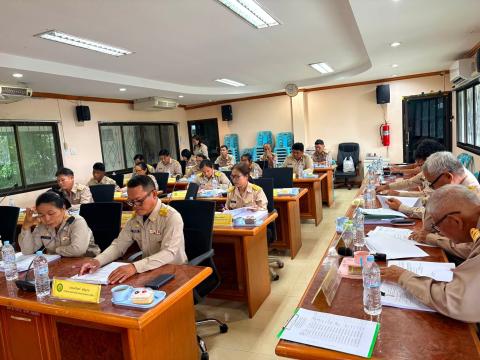 ประชุมสภาองค์การบริหารส่วนตำบลร่อนทอง สมัยสามัญ สมัยที่ ๓ ครั้งที่๒ ประจำปี พ.ศ.๒๕๖๙