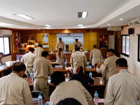 การประชุมสภาองค์การบริหารส่วนตำบลร่อนทอง สมัยวิสามัญ สมัยที่ 1 ประจำปี พ.ศ. 2568