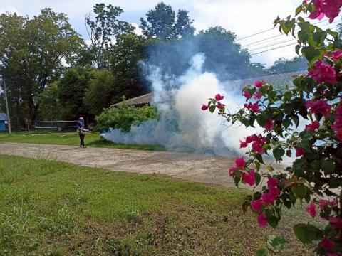 การออกฉีดพ่นยุงลายเชิงรุก (ศพด.) ประจำปี พ.ศ. 2568