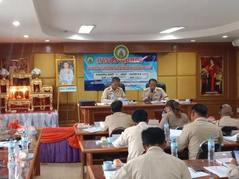 การประชุมสภาองค์การบริหารส่วนตำบลร่อนทอง สมัยสามัญ สมัยที่ 2 ประจำปี พ.ศ. 2568