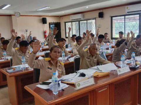 การประชุมสภาองค์การบริหารส่วนตำบลร่อนทอง สมัยสามัญ สมัยที่ 2 ประจำปี พ.ศ. 2568