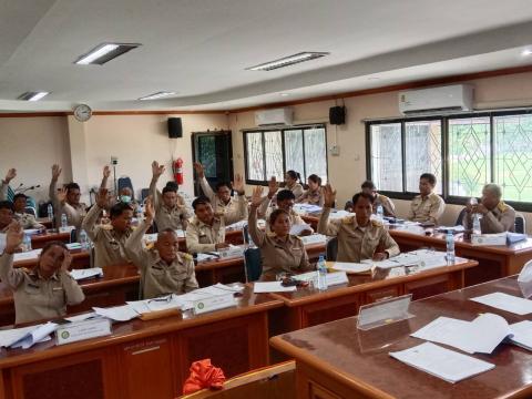 การประชุมสภาองค์การบริหารส่วนตำบลร่อนทอง สมัยสามัญ สมัยที่ 2 ประจำปี พ.ศ. 2568