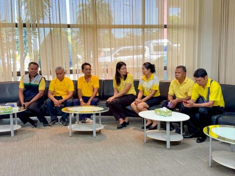 ต้อนรับอธิบดีกรมส่งเสริมการปกครองท้องถิ่น ณ ท่าอากาศยานบุรีรัมย์