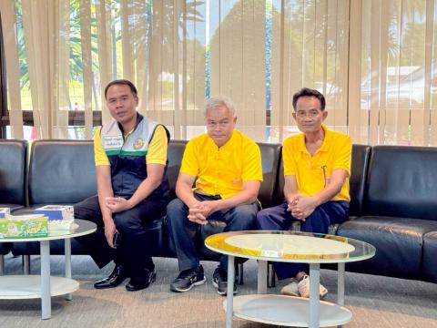 ต้อนรับอธิบดีกรมส่งเสริมการปกครองท้องถิ่น ณ ท่าอากาศยานบุรีรัมย์