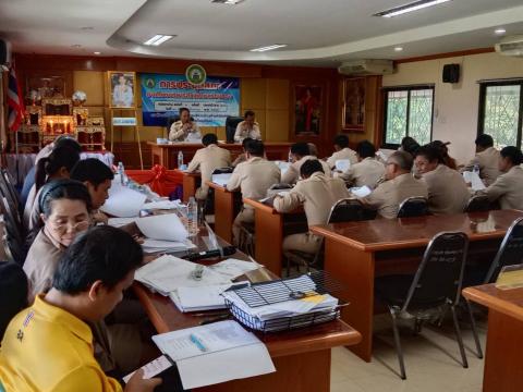 การประชุมสภาองค์การบริหารส่วนตำบลร่อนทอง สมัยสามัญ สมัยที่ 3 ครั้งที่ 1 ประจำปี พ.ศ. 2568