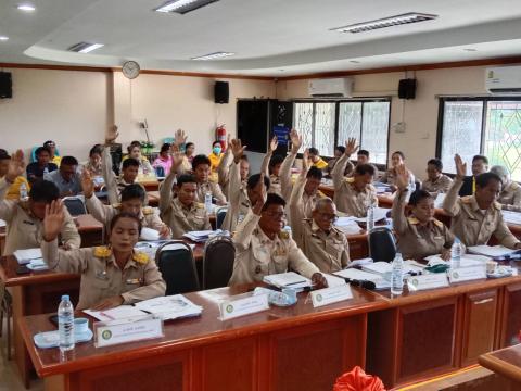 การประชุมสภาองค์การบริหารส่วนตำบลร่อนทอง สมัยสามัญ สมัยที่ 3 ครั้งที่ 1 ประจำปี พ.ศ. 2568