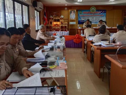 การประชุมสภาองค์การบริหารส่วนตำบลร่อนทอง สมัยสามัญ สมัยที่ 3 ครั้งที่ 1 ประจำปี พ.ศ. 2568