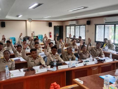 การประชุมสภาองค์การบริหารส่วนตำบลร่อนทอง สมัยสามัญ สมัยที่ 3 ครั้งที่ 1 ประจำปี พ.ศ. 2568