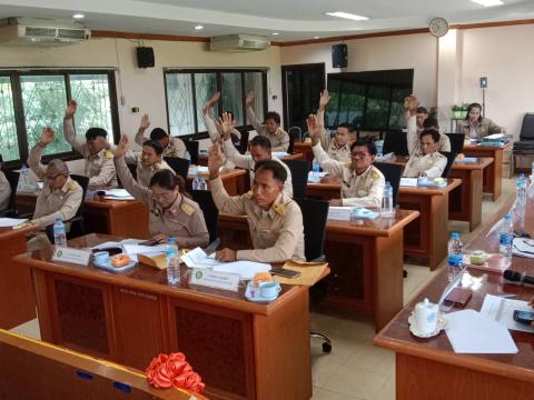 การประชุมสภาองค์การบริหารส่วนตำบลร่อนทอง สมัยวิสามัญ สมัยที่ 2 ครั้งที่ 1 ประจำปี พ.ศ. 2568