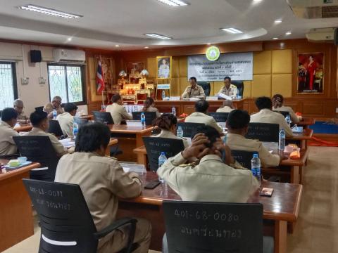 การประชุมสภาองค์การบริหารส่วนตำบลร่อนทอง สมัยวิสามัญ สมัยที่ 2 ครั้งที่ 1 ประจำปี พ.ศ. 2568