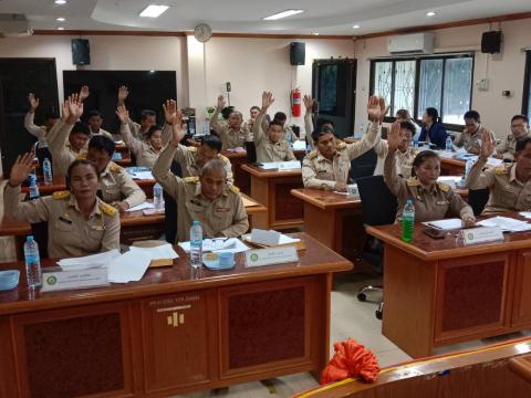 การประชุมสภาองค์การบริหารส่วนตำบลร่อนทอง สมัยวิสามัญ สมัยที่ 2 ครั้งที่ 2 ประจำปี พ.ศ. 2568