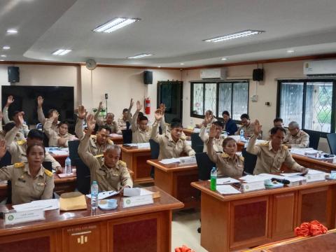 การประชุมสภาองค์การบริหารส่วนตำบลร่อนทอง สมัยวิสามัญ สมัยที่ 2 ครั้งที่ 2 ประจำปี พ.ศ. 2568
