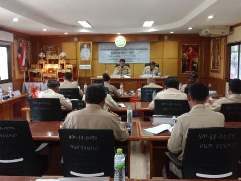 การประชุมสภาองค์การบริหารส่วนตำบลร่อนทอง สมัยวิสามัญ สมัยที่ 3 ประจำปี พ.ศ. 2568