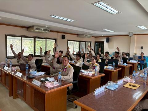 การประชุมสภาองค์การบริหารส่วนตำบลร่อนทอง ครั้งแรก (วันที่ 24 กุมภาพันธ์ พ.ศ. 2569)