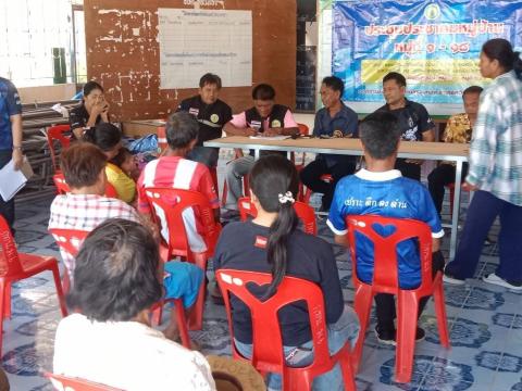 ประชุมประชาคมหมู่บ้าน หมู่ที่ 1-18 จัดทำแผนพัฒนาท้องถิ่น ฉบับที่3 (พ.ศ.2571-2575)