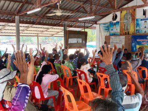 ประชุมประชาคมหมู่บ้าน หมู่ที่ 1-18 จัดทำแผนพัฒนาท้องถิ่น ฉบับที่3 (พ.ศ.2571-2575)