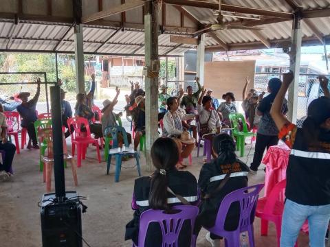 ประชุมประชาคมหมู่บ้าน หมู่ที่ 1-18 จัดทำแผนพัฒนาท้องถิ่น ฉบับที่3 (พ.ศ.2571-2575)