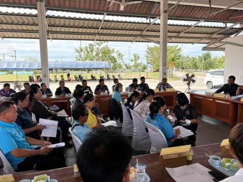 การประชุมคณะกรรมการพัฒนาท้องถิ่นร่วมกับประชาคมท้องถิ่น (ประชาคมระดับตำบล) ครั้งที่๑/๒๕๖๙