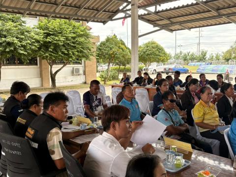 การประชุมคณะกรรมการพัฒนาท้องถิ่นร่วมกับประชาคมท้องถิ่น (ประชาคมระดับตำบล) ครั้งที่๑/๒๕๖๙