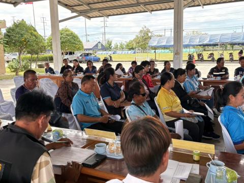 การประชุมคณะกรรมการพัฒนาท้องถิ่นร่วมกับประชาคมท้องถิ่น (ประชาคมระดับตำบล) ครั้งที่๑/๒๕๖๙