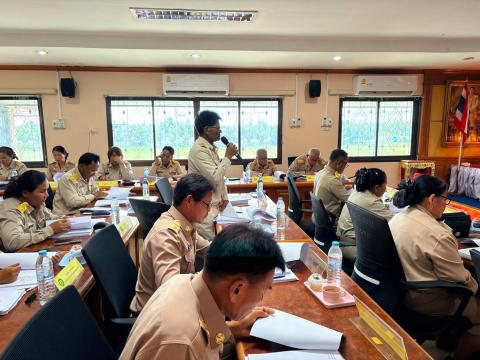 ประชุมสภาองค์การบริหารส่วนตำบลร่อนทอง สมัยสามัญ สมัยที่ ๓ ครั้งที่๑ ประจำปี พ.ศ.๒๕๖๙ ณ ห้องประชุม องค์การบริหารส่วนตำบลร่อนทอง อำเภอสตึก จังหวัดบุรีรัมย์