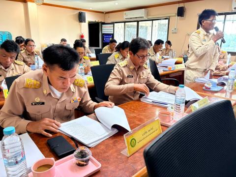 ประชุมสภาองค์การบริหารส่วนตำบลร่อนทอง สมัยสามัญ สมัยที่ ๓ ครั้งที่๑ ประจำปี พ.ศ.๒๕๖๙ ณ ห้องประชุม องค์การบริหารส่วนตำบลร่อนทอง อำเภอสตึก จังหวัดบุรีรัมย์
