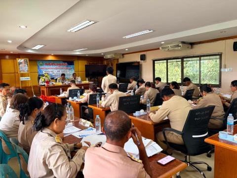 ประชุมสภาองค์การบริหารส่วนตำบลร่อนทอง สมัยสามัญ สมัยที่ ๓ ครั้งที่๑ ประจำปี พ.ศ.๒๕๖๙ ณ ห้องประชุม องค์การบริหารส่วนตำบลร่อนทอง อำเภอสตึก จังหวัดบุรีรัมย์
