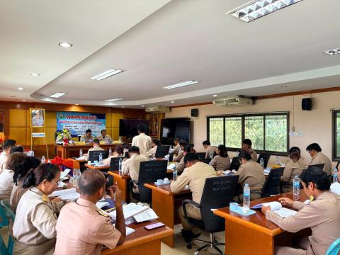 ประชุมสภาองค์การบริหารส่วนตำบลร่อนทอง สมัยสามัญ สมัยที่ ๓ ครั้งที่๑ ประจำปี พ.ศ.๒๕๖๙ ณ ห้องประชุม องค์การบริหารส่วนตำบลร่อนทอง อำเภอสตึก จังหวัดบุรีรัมย์
