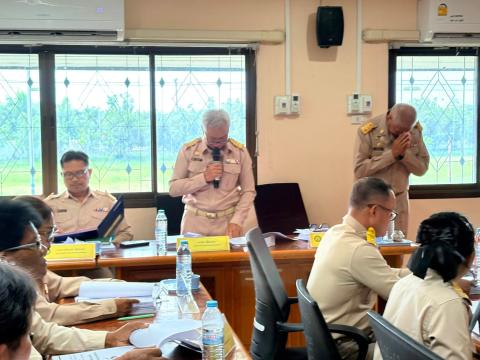 ประชุมสภาองค์การบริหารส่วนตำบลร่อนทอง สมัยสามัญ สมัยที่ ๓ ครั้งที่๑ ประจำปี พ.ศ.๒๕๖๙ ณ ห้องประชุม องค์การบริหารส่วนตำบลร่อนทอง อำเภอสตึก จังหวัดบุรีรัมย์
