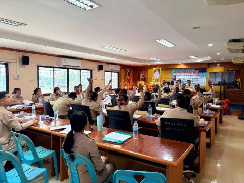 ประชุมสภาองค์การบริหารส่วนตำบลร่อนทอง สมัยสามัญ สมัยที่ ๓ ครั้งที่๑ ประจำปี พ.ศ.๒๕๖๙ ณ ห้องประชุม องค์การบริหารส่วนตำบลร่อนทอง อำเภอสตึก จังหวัดบุรีรัมย์