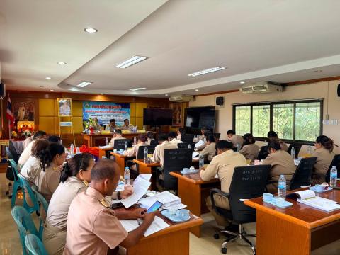 ประชุมสภาองค์การบริหารส่วนตำบลร่อนทอง สมัยสามัญ สมัยที่ ๓ ครั้งที่๑ ประจำปี พ.ศ.๒๕๖๙ ณ ห้องประชุม องค์การบริหารส่วนตำบลร่อนทอง อำเภอสตึก จังหวัดบุรีรัมย์