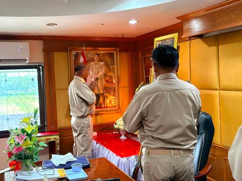 ประชุมสภาองค์การบริหารส่วนตำบลร่อนทอง สมัยสามัญ สมัยที่ ๓ ครั้งที่๑ ประจำปี พ.ศ.๒๕๖๙ ณ ห้องประชุม องค์การบริหารส่วนตำบลร่อนทอง อำเภอสตึก จังหวัดบุรีรัมย์