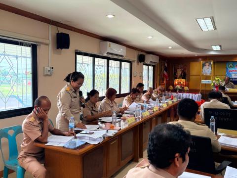 ประชุมสภาองค์การบริหารส่วนตำบลร่อนทอง สมัยสามัญ สมัยที่ ๓ ครั้งที่๑ ประจำปี พ.ศ.๒๕๖๙ ณ ห้องประชุม องค์การบริหารส่วนตำบลร่อนทอง อำเภอสตึก จังหวัดบุรีรัมย์