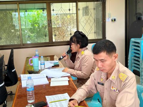 ประชุมสภาองค์การบริหารส่วนตำบลร่อนทอง สมัยสามัญ สมัยที่ ๓ ครั้งที่๑ ประจำปี พ.ศ.๒๕๖๙ ณ ห้องประชุม องค์การบริหารส่วนตำบลร่อนทอง อำเภอสตึก จังหวัดบุรีรัมย์