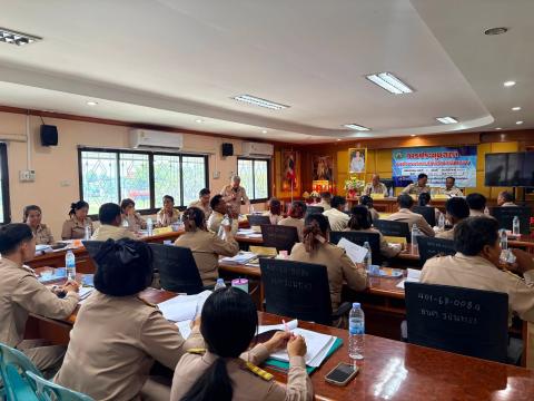 ประชุมสภาองค์การบริหารส่วนตำบลร่อนทอง สมัยสามัญ สมัยที่ ๓ ครั้งที่๑ ประจำปี พ.ศ.๒๕๖๙ ณ ห้องประชุม องค์การบริหารส่วนตำบลร่อนทอง อำเภอสตึก จังหวัดบุรีรัมย์