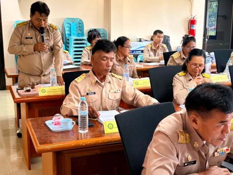 ประชุมสภาองค์การบริหารส่วนตำบลร่อนทอง สมัยสามัญ สมัยที่ ๓ ครั้งที่๑ ประจำปี พ.ศ.๒๕๖๙ ณ ห้องประชุม องค์การบริหารส่วนตำบลร่อนทอง อำเภอสตึก จังหวัดบุรีรัมย์