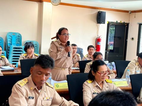 ประชุมสภาองค์การบริหารส่วนตำบลร่อนทอง สมัยสามัญ สมัยที่ ๓ ครั้งที่๑ ประจำปี พ.ศ.๒๕๖๙ ณ ห้องประชุม องค์การบริหารส่วนตำบลร่อนทอง อำเภอสตึก จังหวัดบุรีรัมย์
