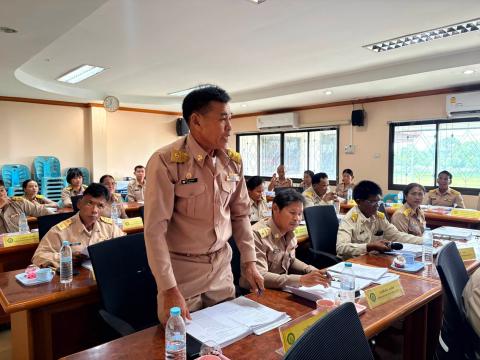 ประชุมสภาองค์การบริหารส่วนตำบลร่อนทอง สมัยสามัญ สมัยที่ ๓ ครั้งที่๑ ประจำปี พ.ศ.๒๕๖๙ ณ ห้องประชุม องค์การบริหารส่วนตำบลร่อนทอง อำเภอสตึก จังหวัดบุรีรัมย์