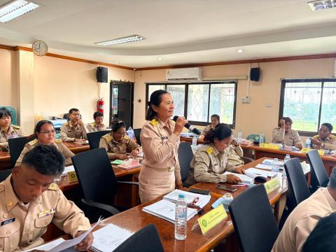 ประชุมสภาองค์การบริหารส่วนตำบลร่อนทอง สมัยสามัญ สมัยที่ ๓ ครั้งที่๑ ประจำปี พ.ศ.๒๕๖๙ ณ ห้องประชุม องค์การบริหารส่วนตำบลร่อนทอง อำเภอสตึก จังหวัดบุรีรัมย์
