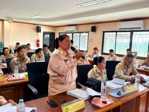 ประชุมสภาองค์การบริหารส่วนตำบลร่อนทอง สมัยสามัญ สมัยที่ ๓ ครั้งที่๑ ประจำปี พ.ศ.๒๕๖๙ ณ ห้องประชุม องค์การบริหารส่วนตำบลร่อนทอง อำเภอสตึก จังหวัดบุรีรัมย์